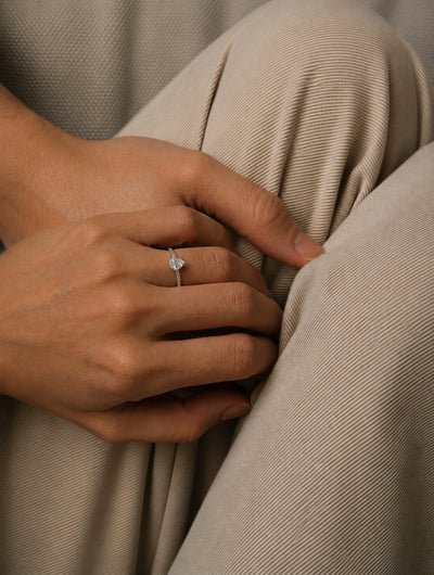 Anillo  Lumière en Plata 925