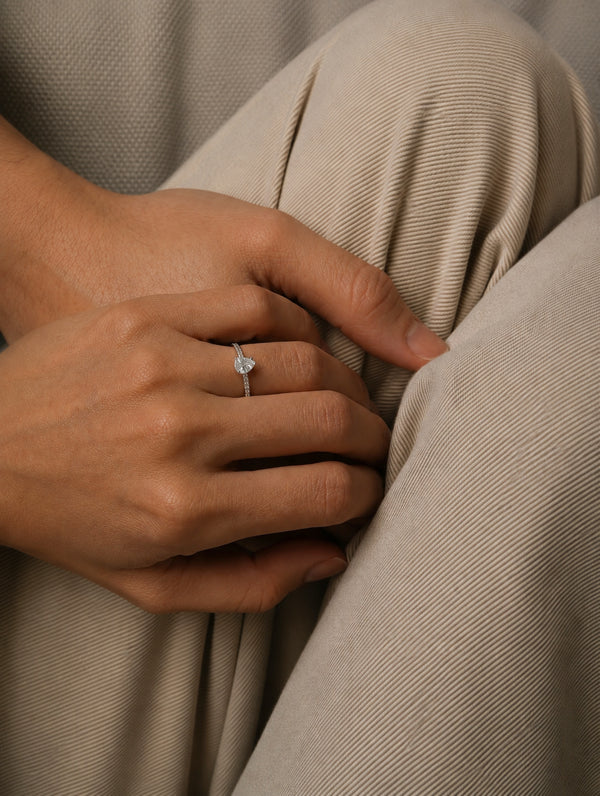 Anillo  Lumière en Plata 925