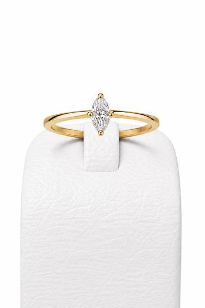 Anillo Solitario Marquesa